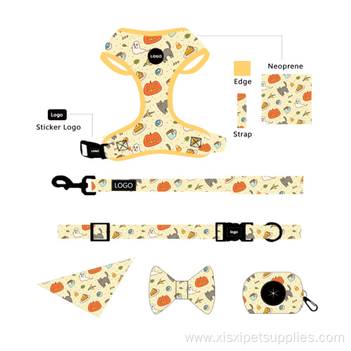 Dog collar and Dog leash set Collares